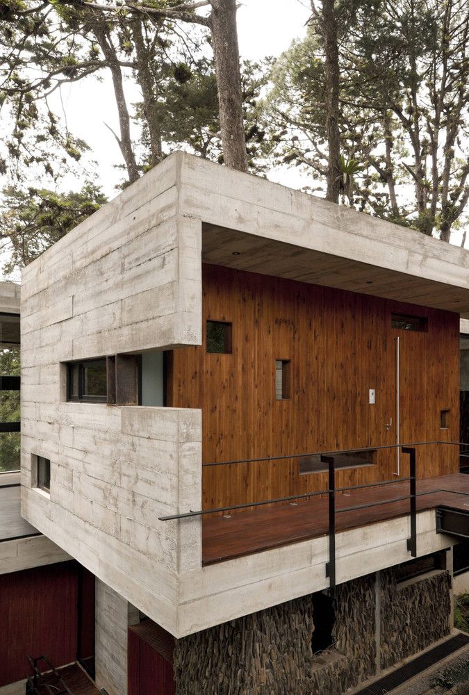 Guatemala 森林中的生态住宅——Corallo House-4