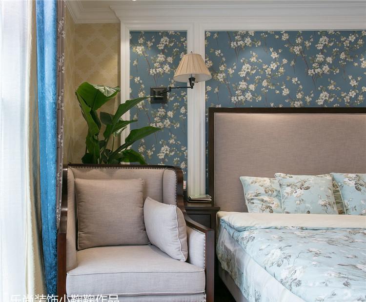 欧式复古浪漫家居设计 | 铁艺灯、碎花墙纸、儿童房双胞胎元素-12