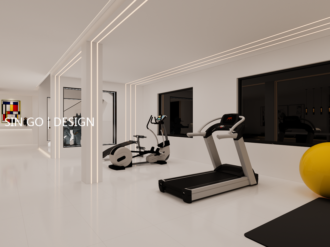 上海揽海高尔夫 540㎡极简别墅,演绎古典与现代的融合-39