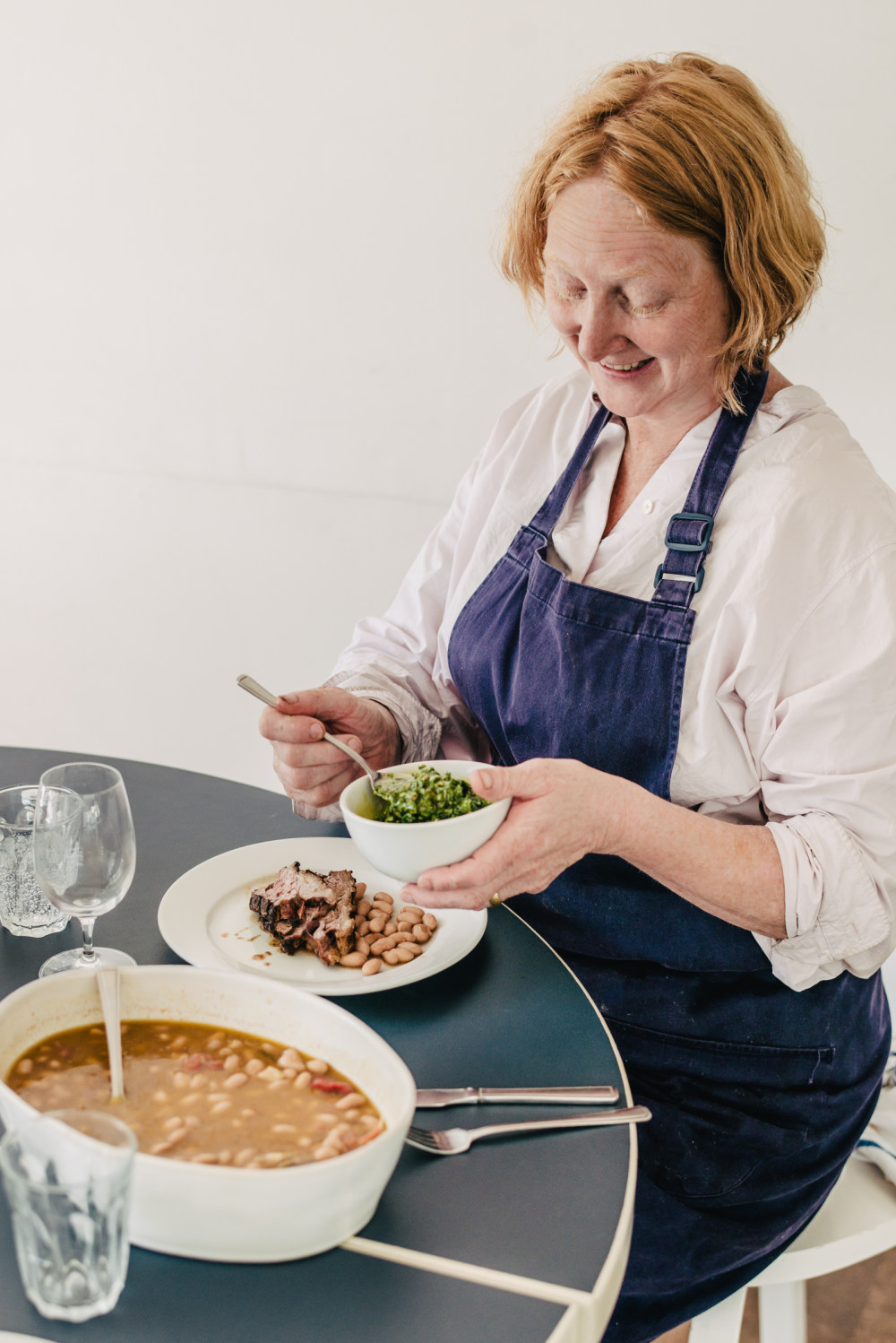 伦敦美食夫妻档的现代餐厅与家居设计-7