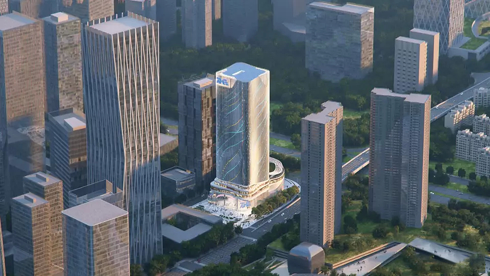 腾讯音乐总部大楼丨中国深圳丨AS+GG 建筑事务所-2