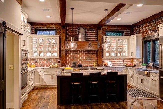 美式当代风格住宅外立面及室内设计项目丨Farinelli Construcción-26