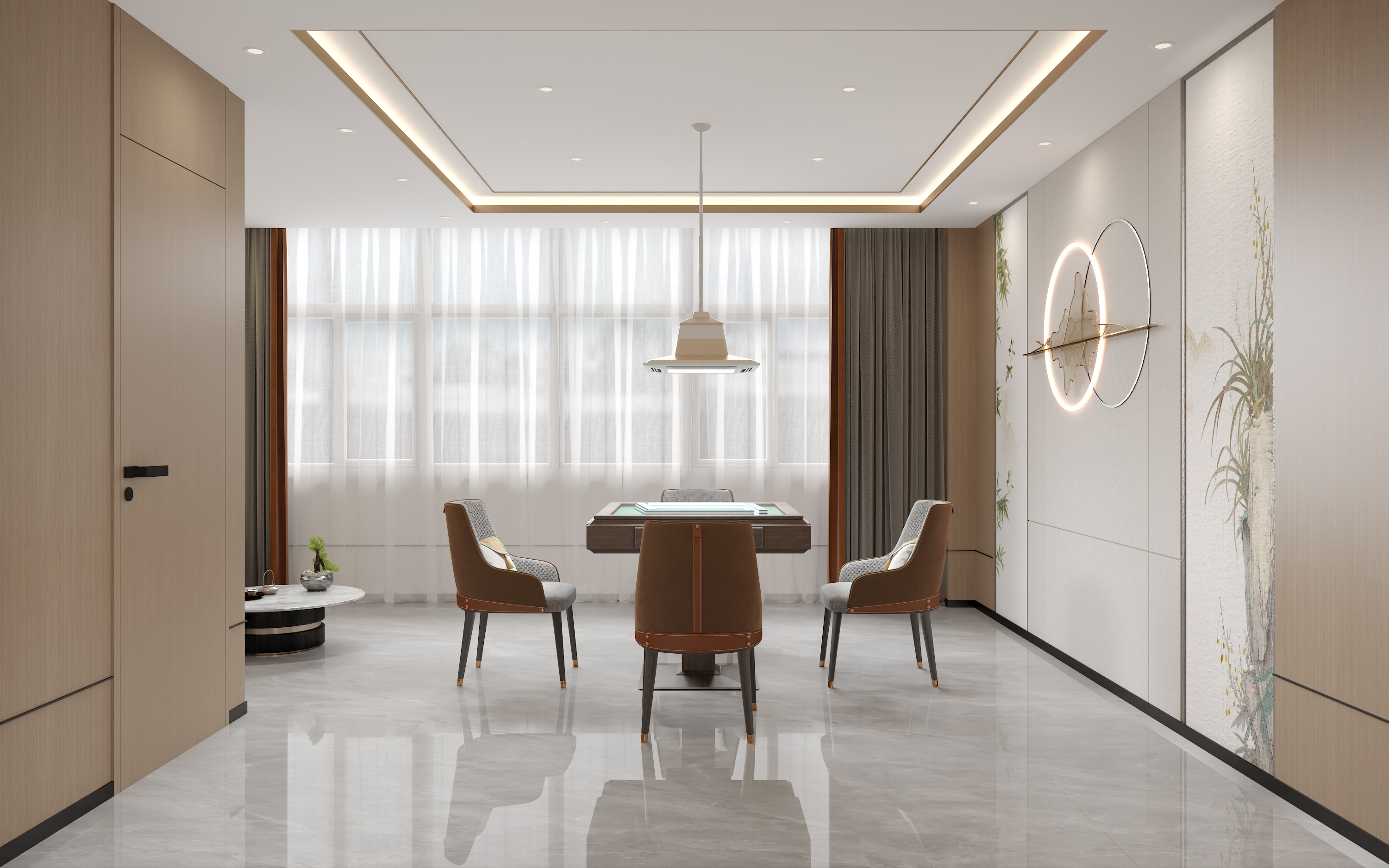 银川钏拾叁茶楼装修设计丨中国银川丨银川装修公司-31