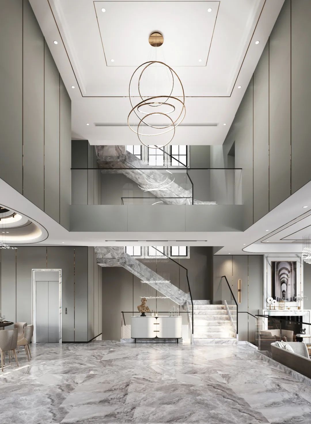 成都牧马山蔚蓝卡地亚 600㎡独栋空间设计-62