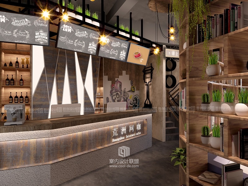 昆明专业网咖装修设计效果图分享 昆明网咖装修设计-31