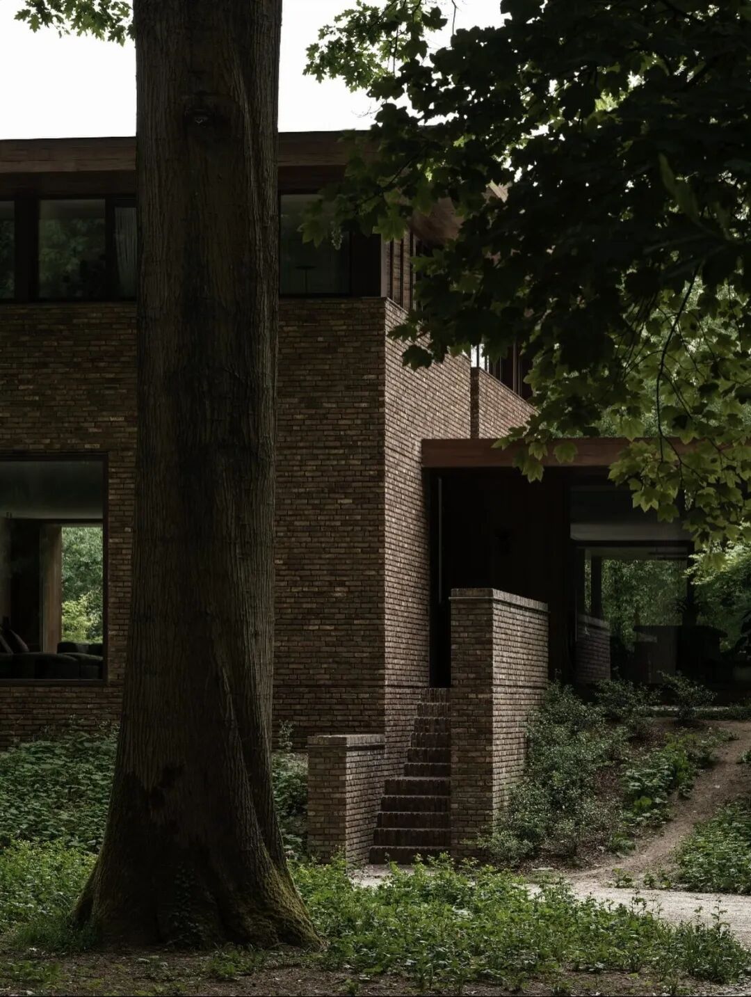 圣马尔滕斯－拉特姆自然主义住宅丨比利时丨Decancq Vercruysse Architects-7