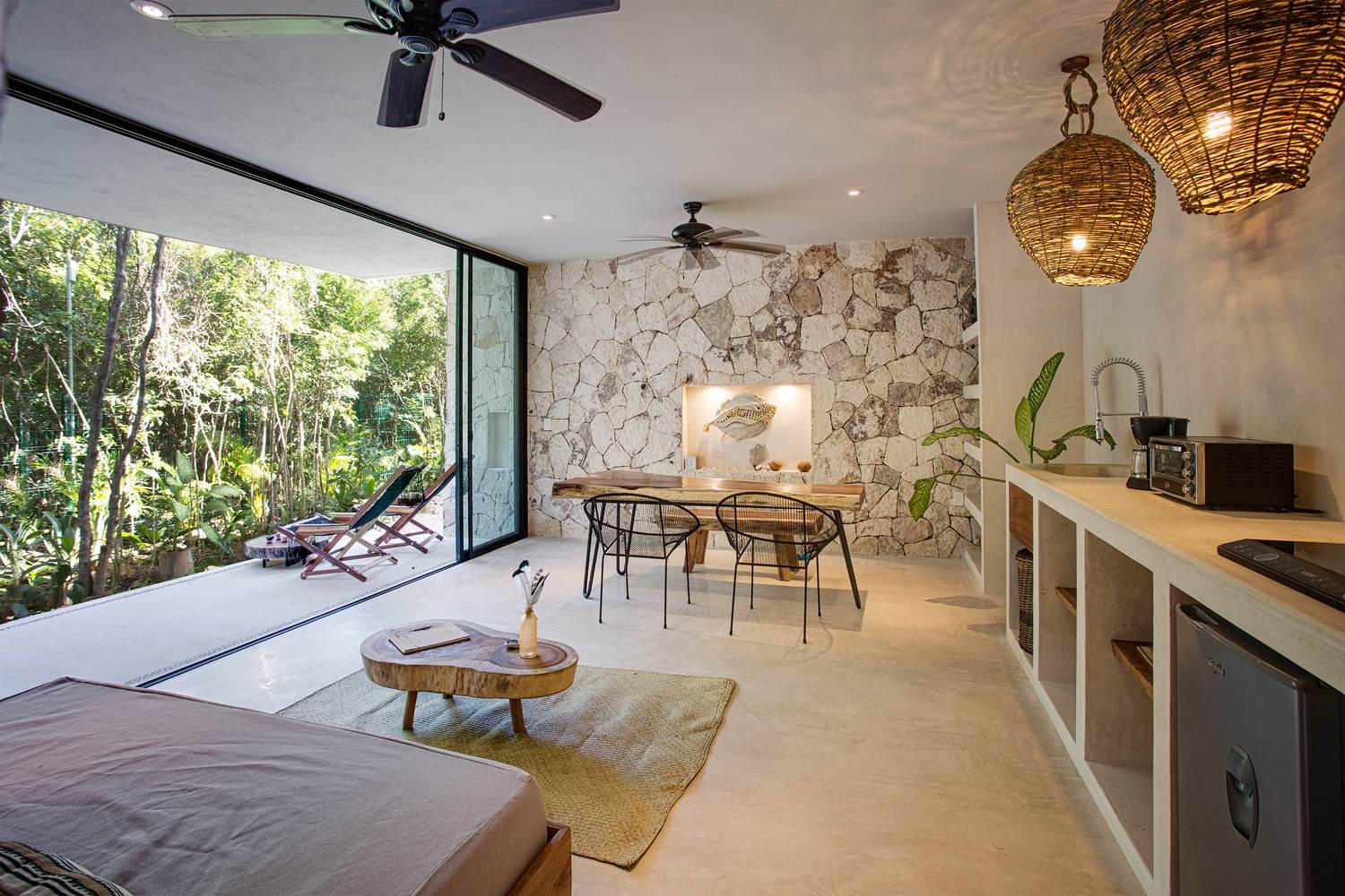 墨西哥雨林中的“Una Vida”有机别墅群-19