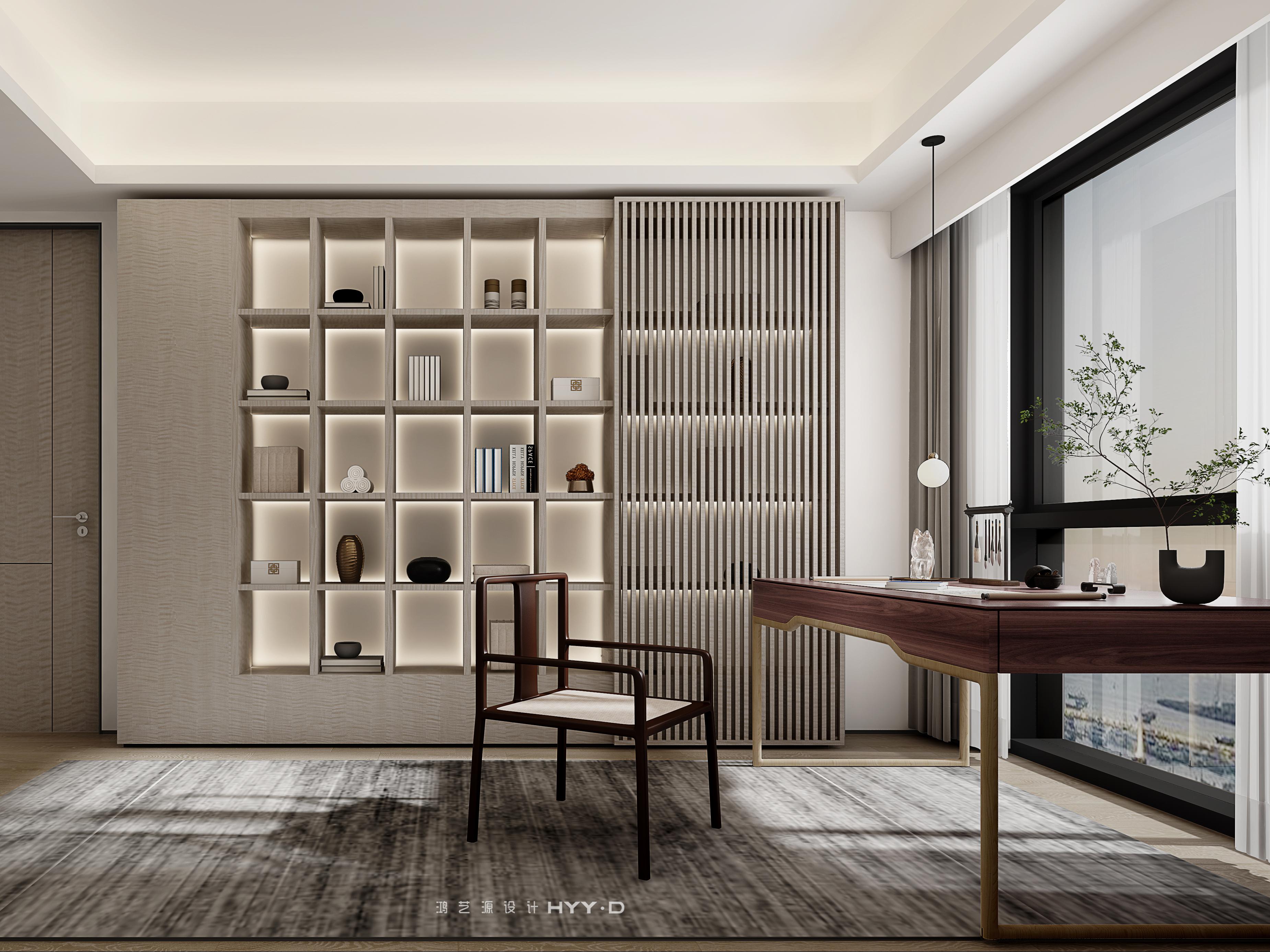 鸿艺源设计丨太子湾·湾玺400㎡-14