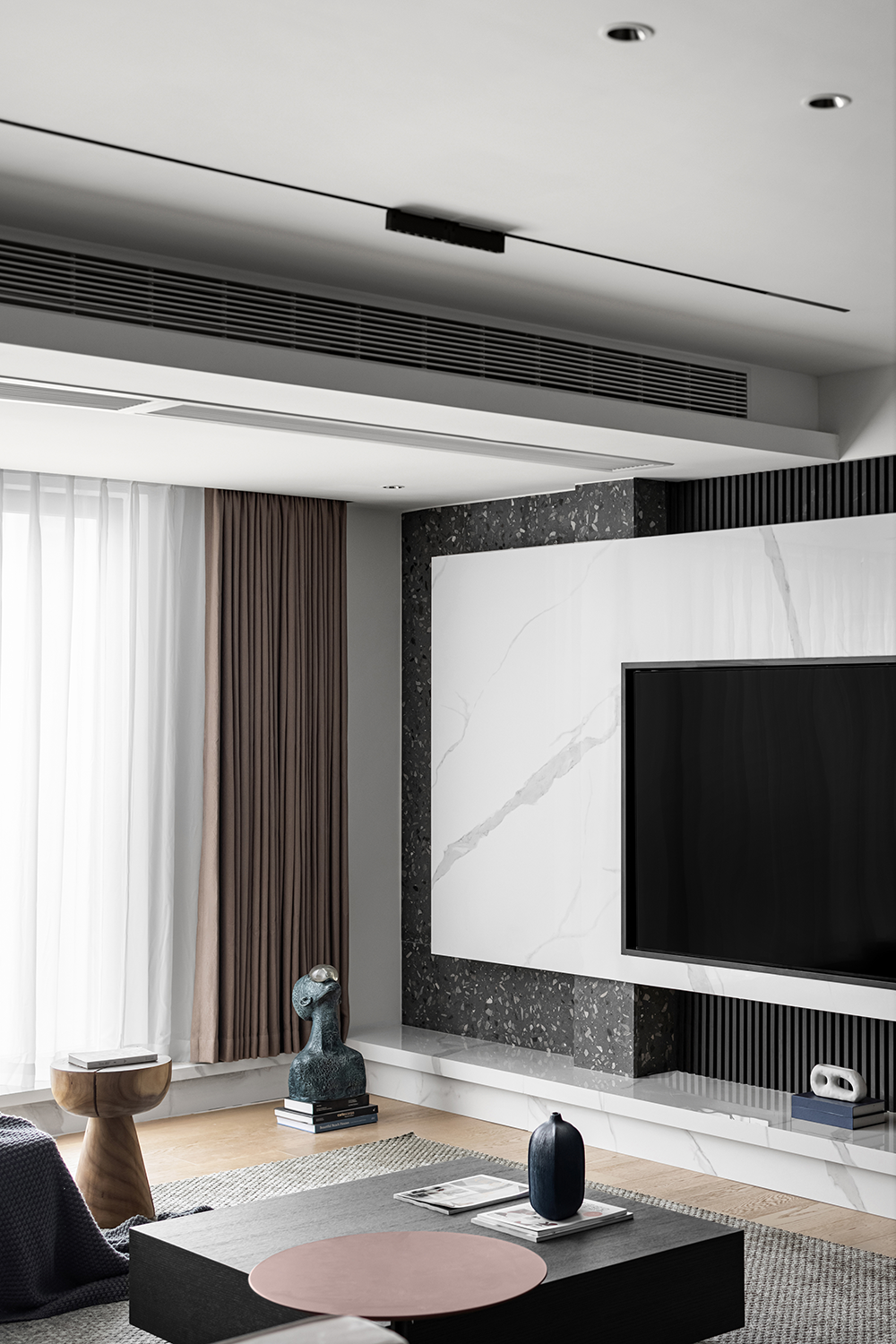 鹿江风华 · 现代江景私宅丨中国惠州丨睿创质造空间设计-14