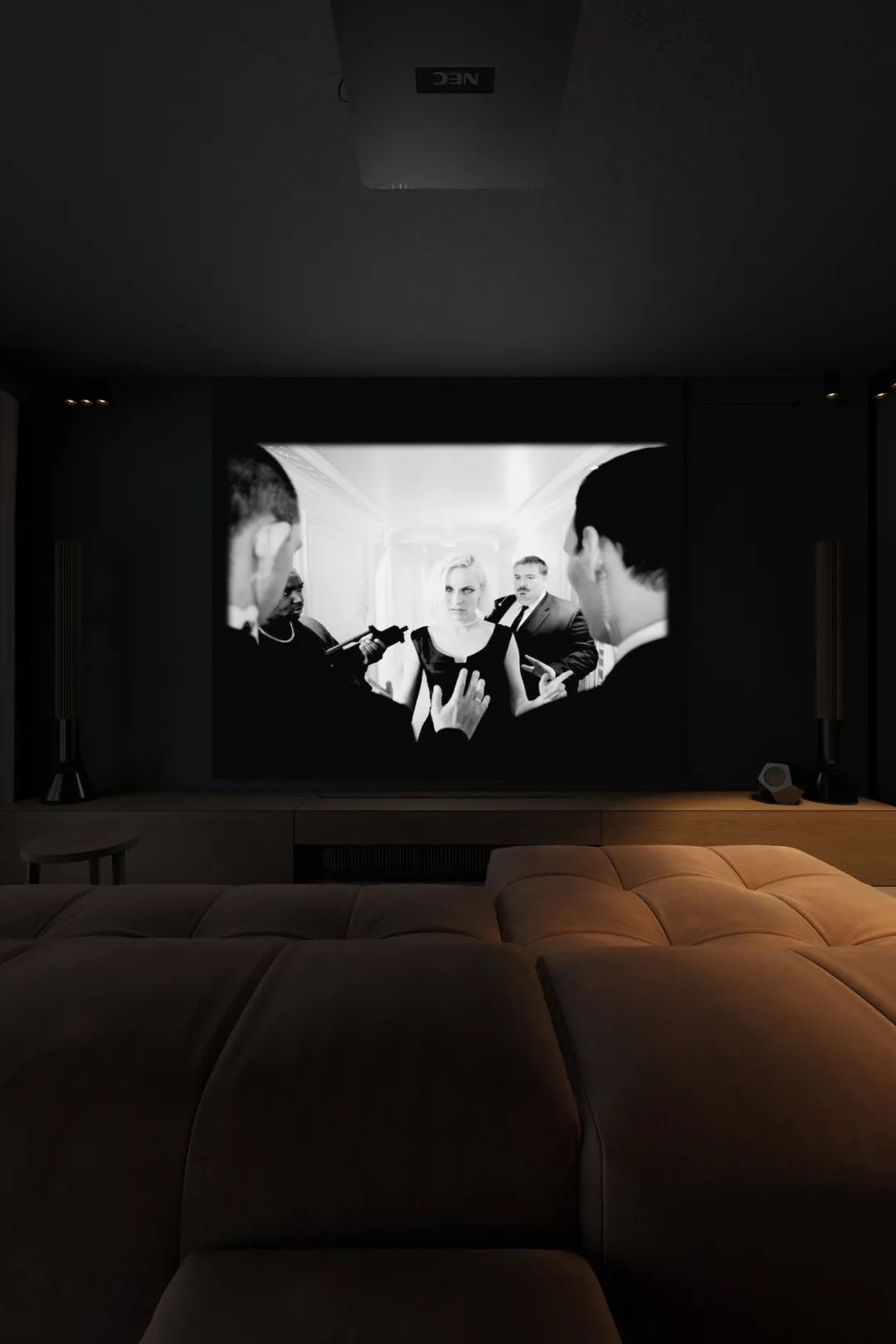 高级黑,极简空间的艺术魅力丨Igor Sirotov-4