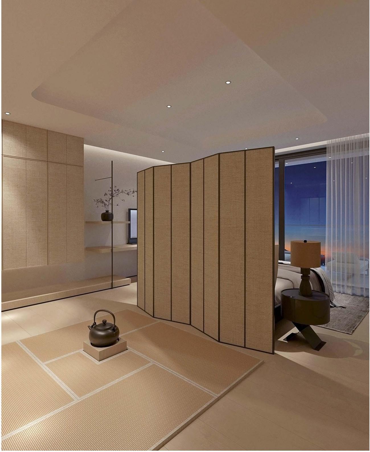 渡边智绍设计 | 华润三亚海棠湾悦府顶层样板间设计方案-19