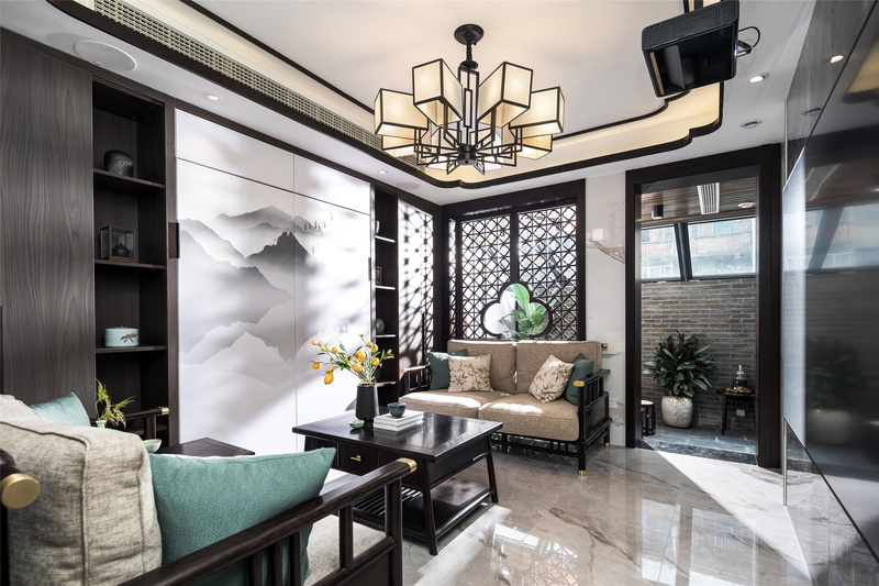 新中式风韵 | 机械新村80平米空间设计-1