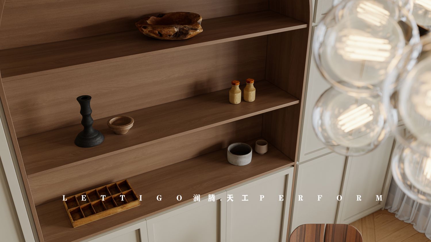 微微的复古气息增添了轻法式客厅的松弛感-14