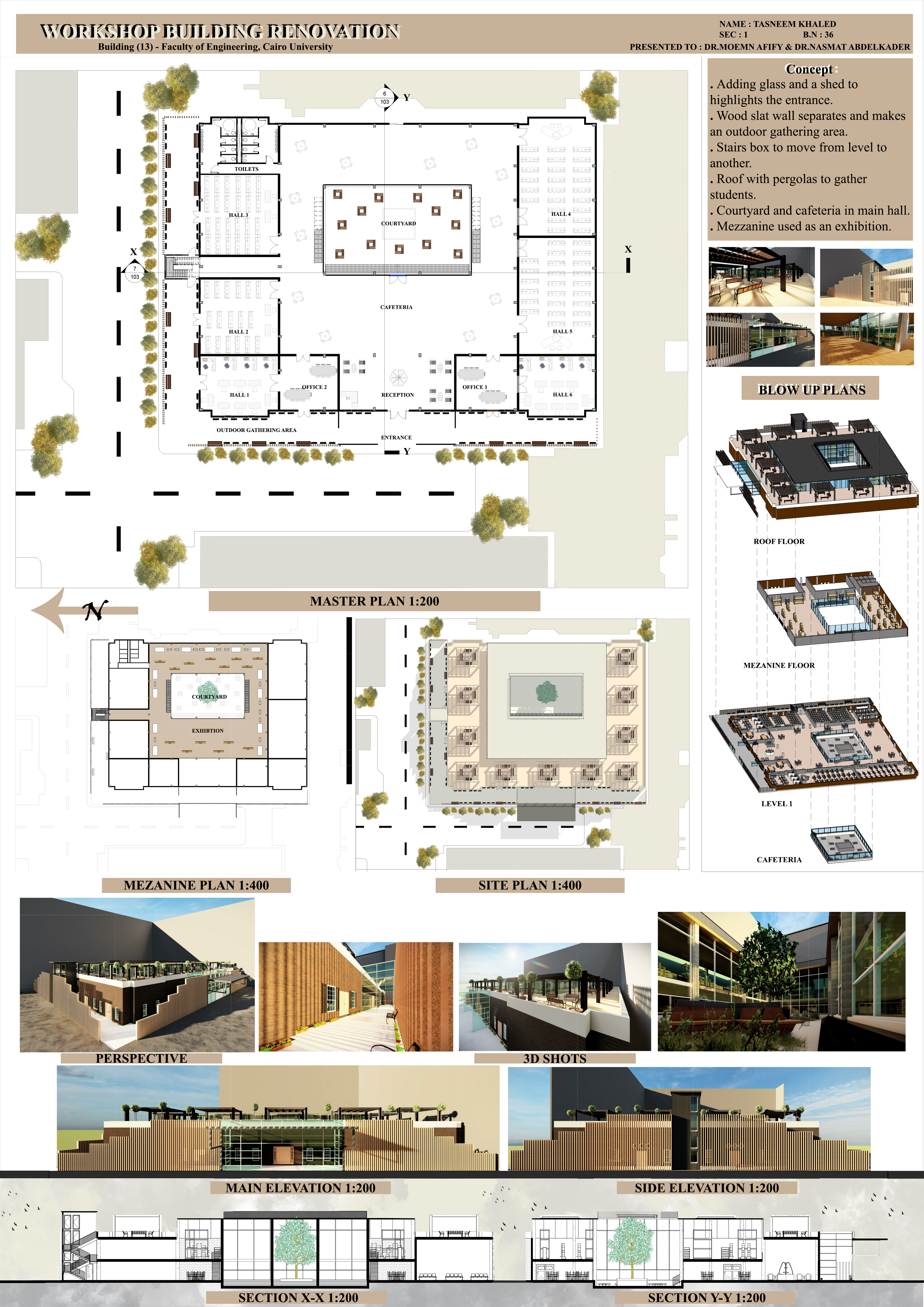 车间建筑翻新丨埃及开罗丨开罗大学建筑系-15