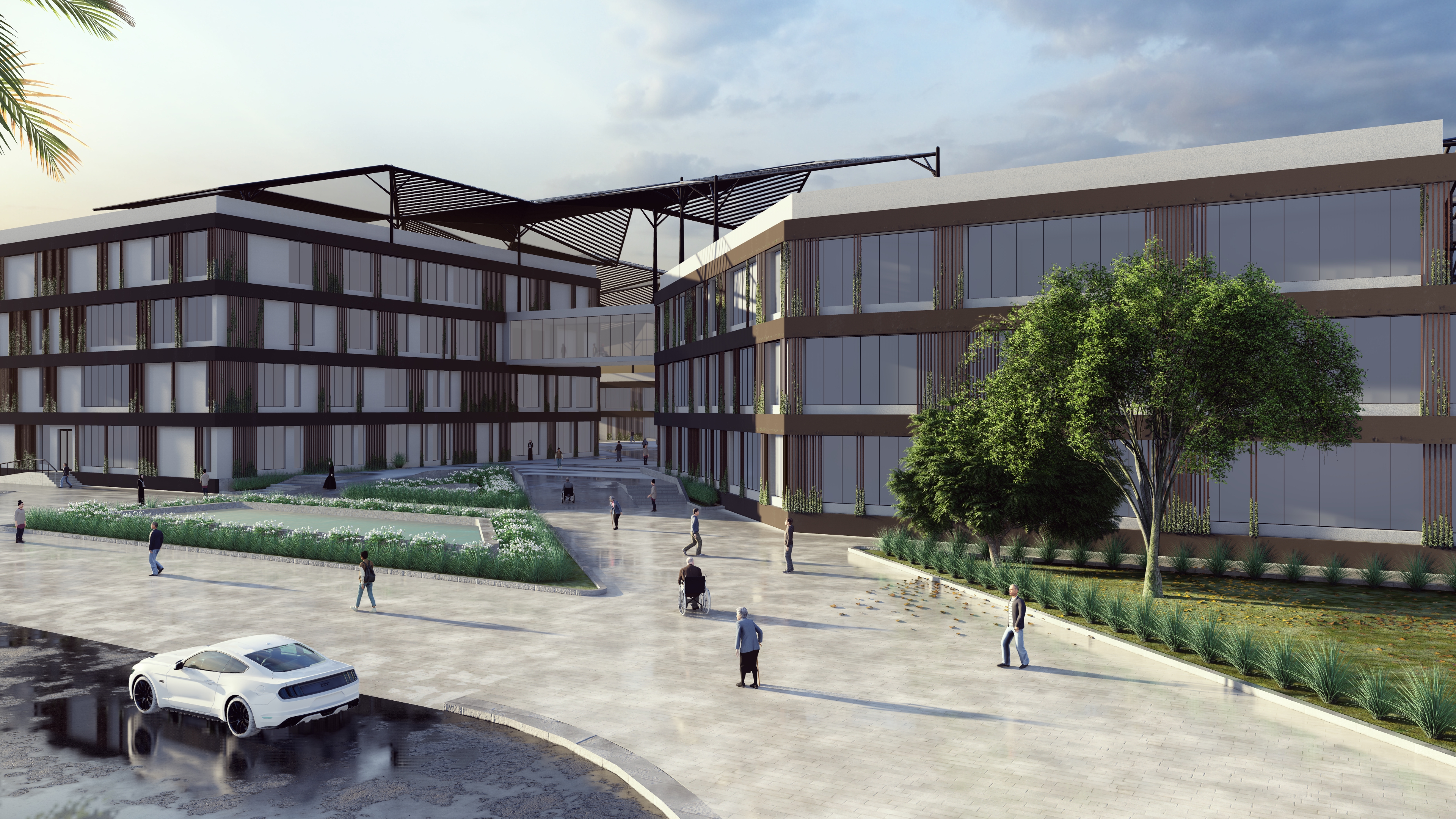 HEALING 身体残疾康复中心丨Ahram Candian大学工程学院建筑系-13