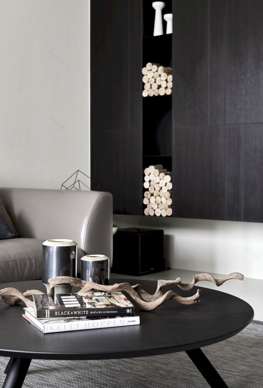 迷迭·灰——灰色系住宅 理丝室内设计-6