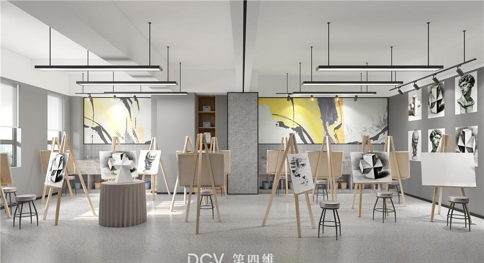 
西安-星途易考j长安校区4F室内外设计 -3