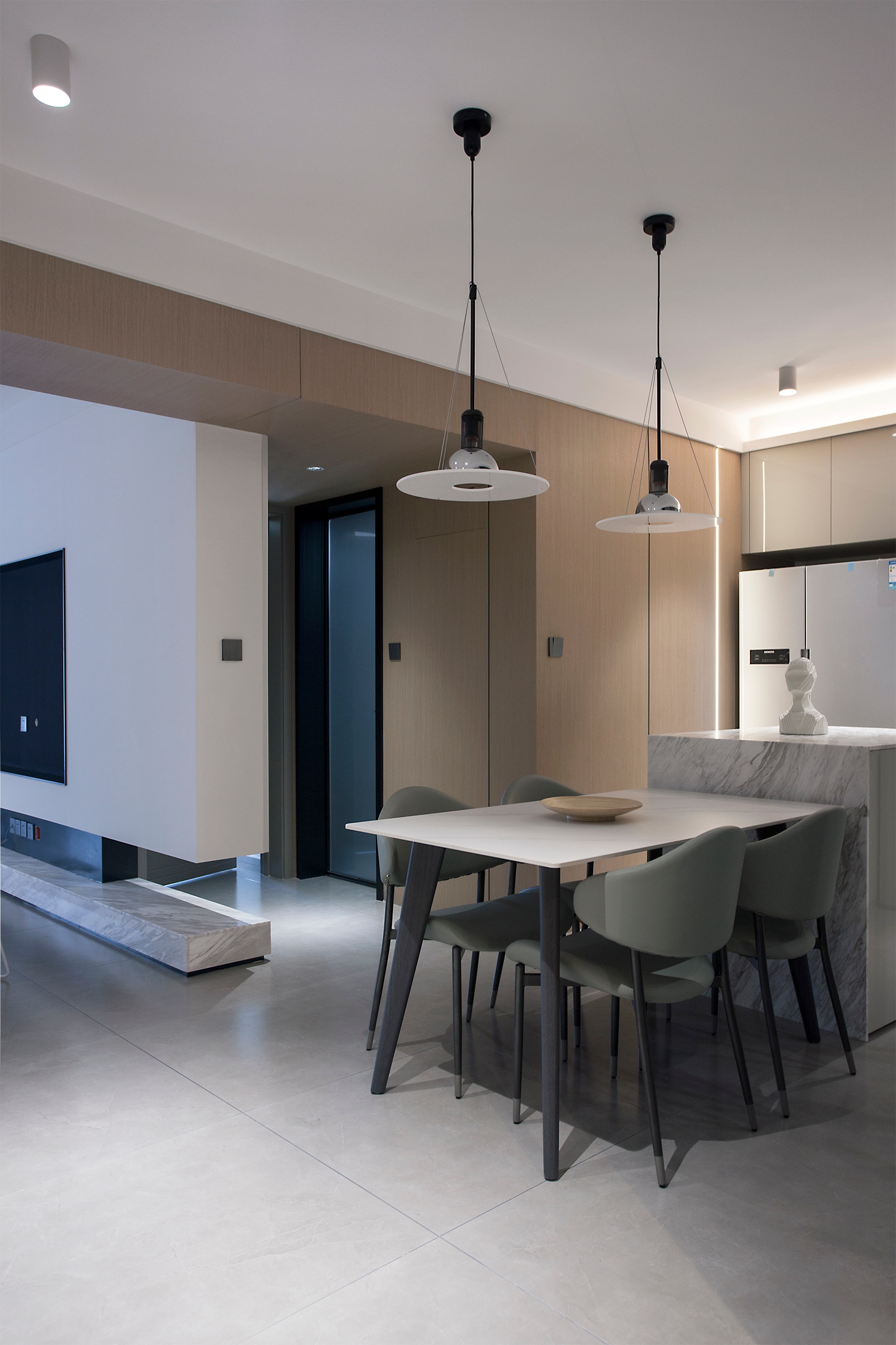 德州禹城小户型大岛台设计丨中国德州丨具象空间设计-18