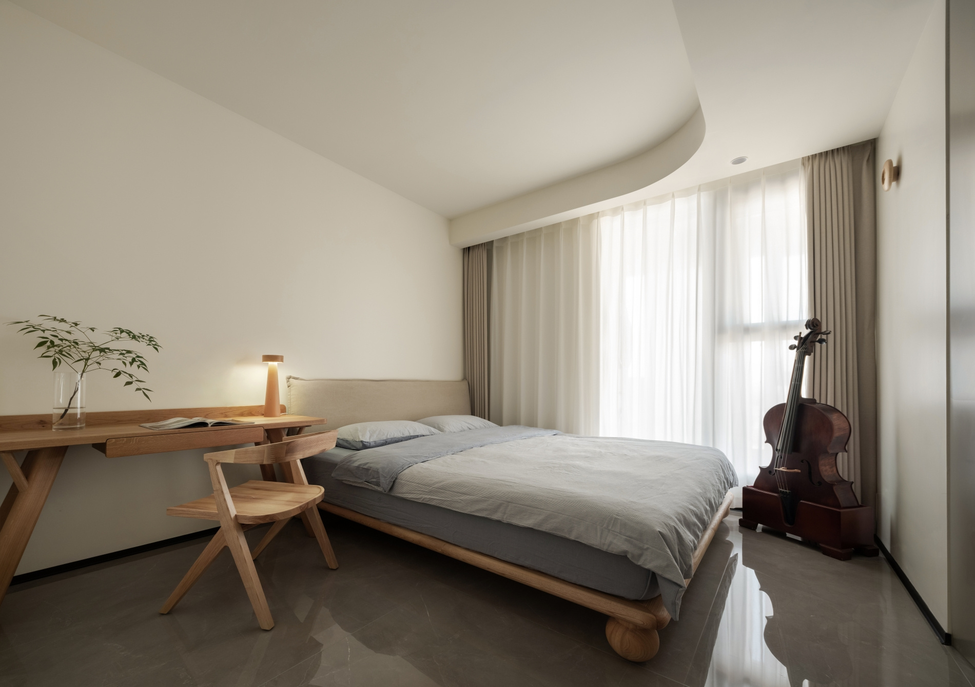 阳光弧度,诗意小宅丨中国镇江丨贾峰云设计研究室-34