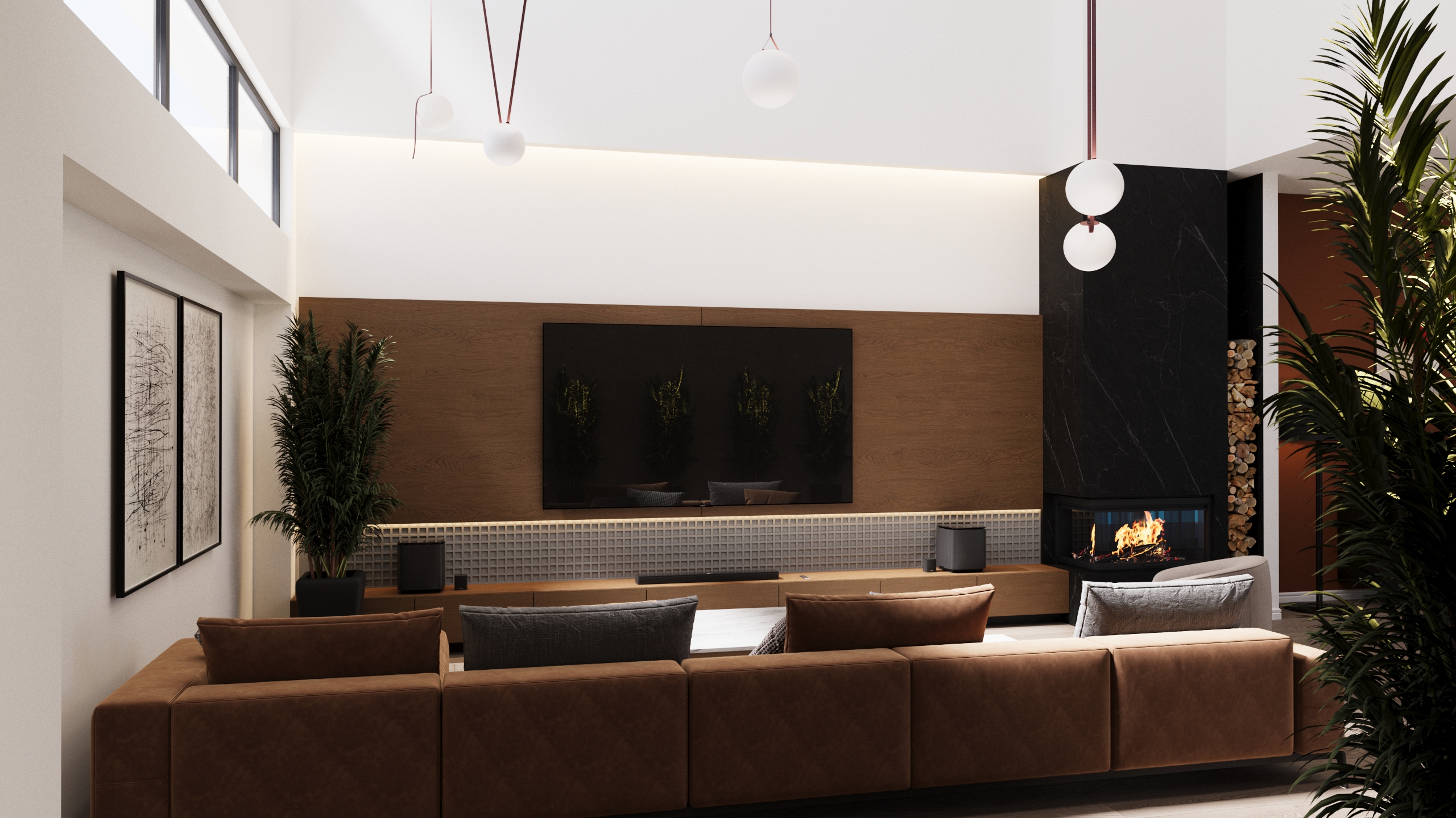Modern Living with Warm Accents-0