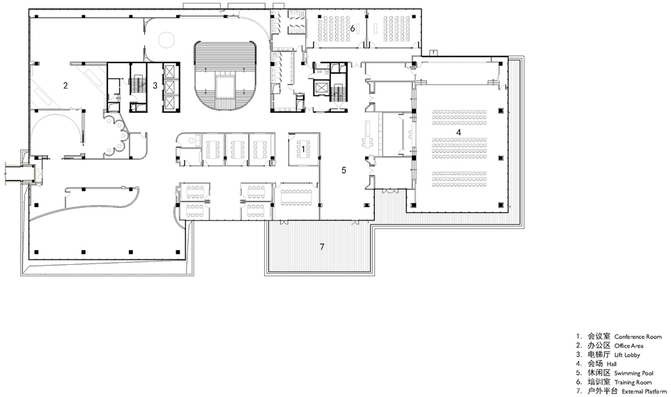 艾录集团总部园区丨中国上海丨建筑,施工图,室内,灯光,景观设计各有对应公司-76