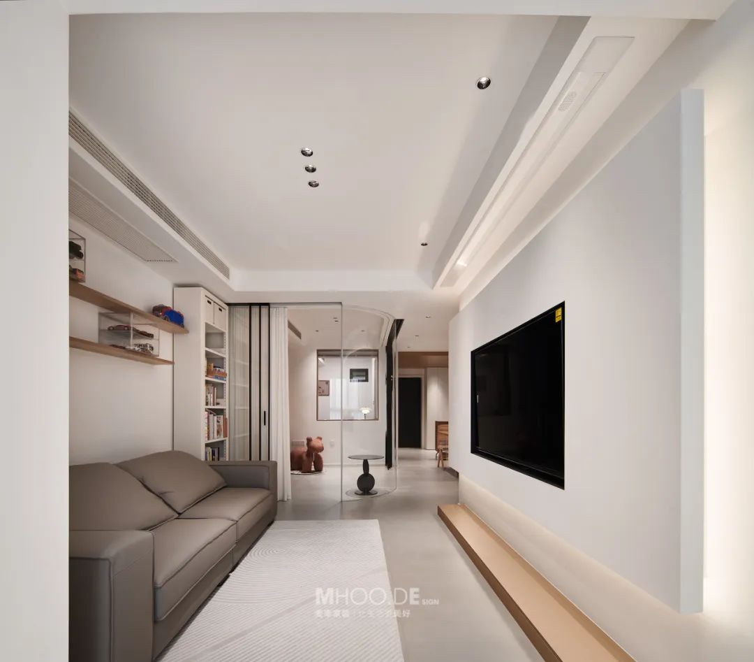 MHOO|盛元慧谷80㎡现代风：在纷扰中寻觅宁静-17