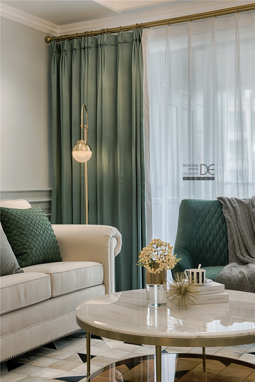 江与城千山万树·美式风格家居设计案例-29