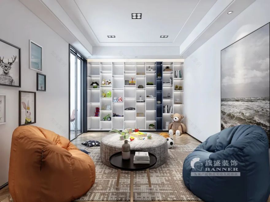 李丞打造 400㎡现代家宅,品质生活与艺术气息的完美融合-64