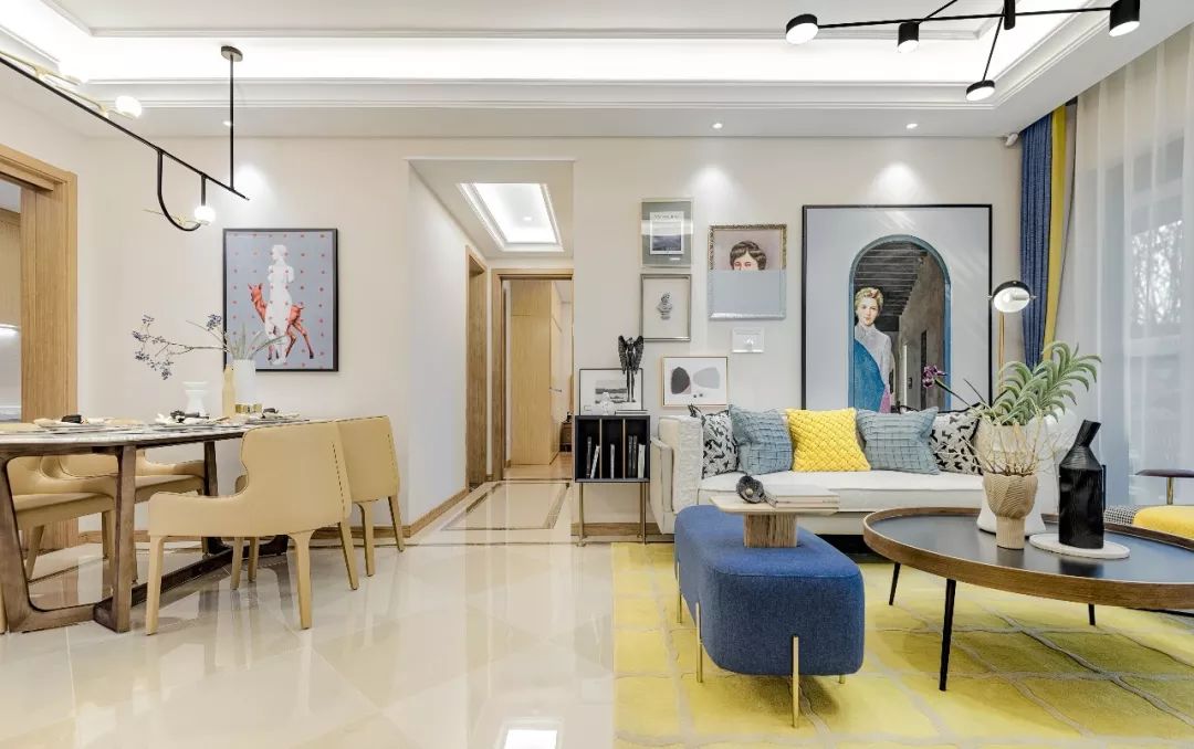 温婉北欧风，维米尔配色打造艺术之家-55