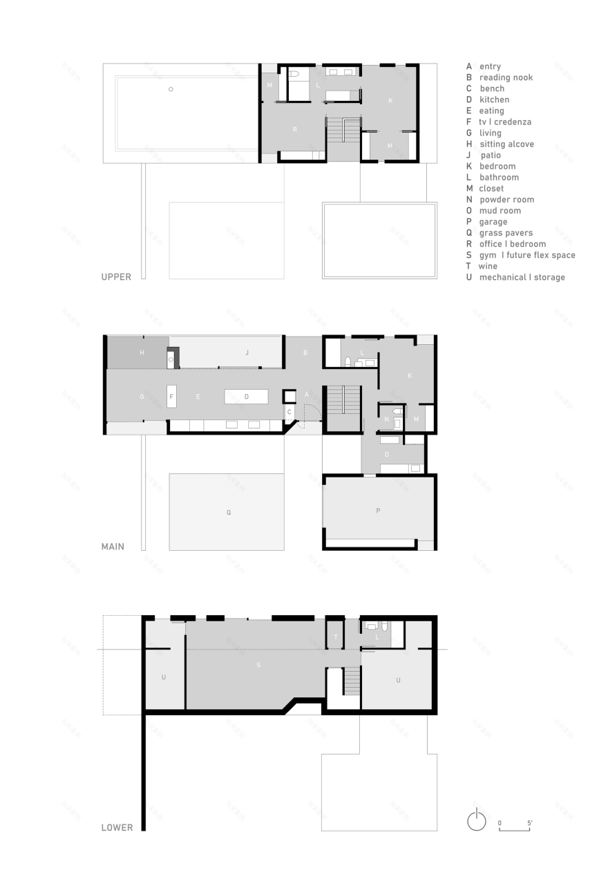 斯普林港屋丨美国丨Johnsen Schmaling Architects-18