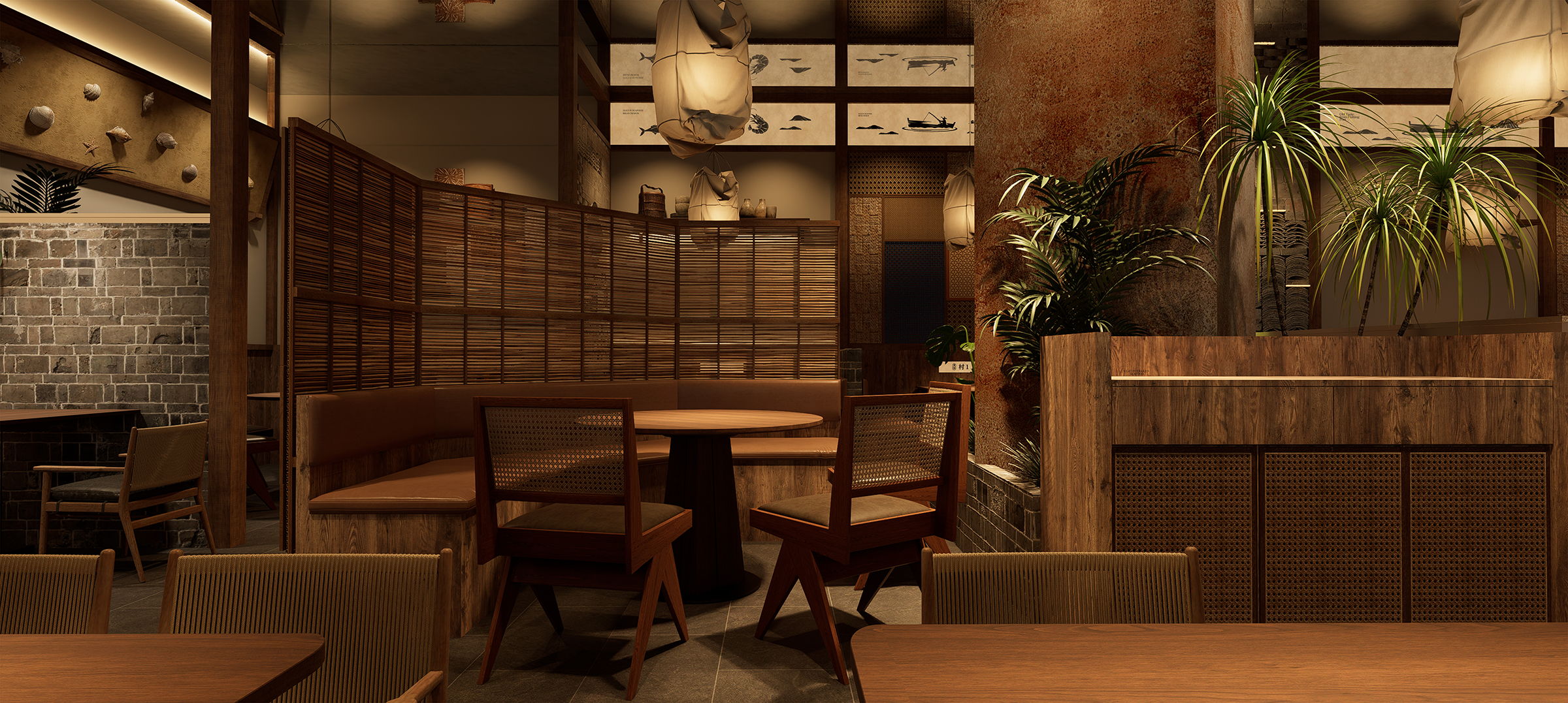 旧村·砂锅焗海鲜丨中国上海丨魔戏空间设计®  ABDdesign®-52