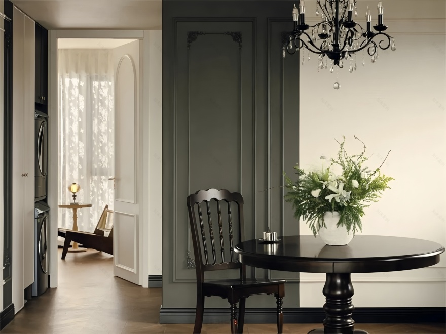 西安龙湖景粼天旭 166㎡丨中国西安丨几何空间设计-11