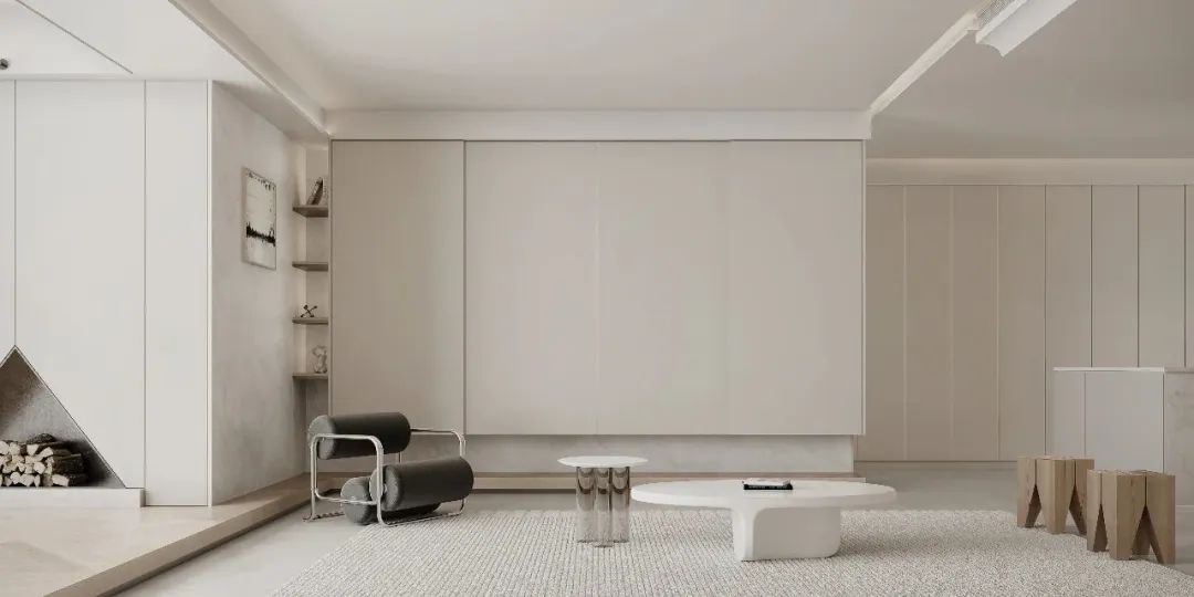 230㎡极简都市住宅丨中国长沙丨周笙笙全案设计工作室-7