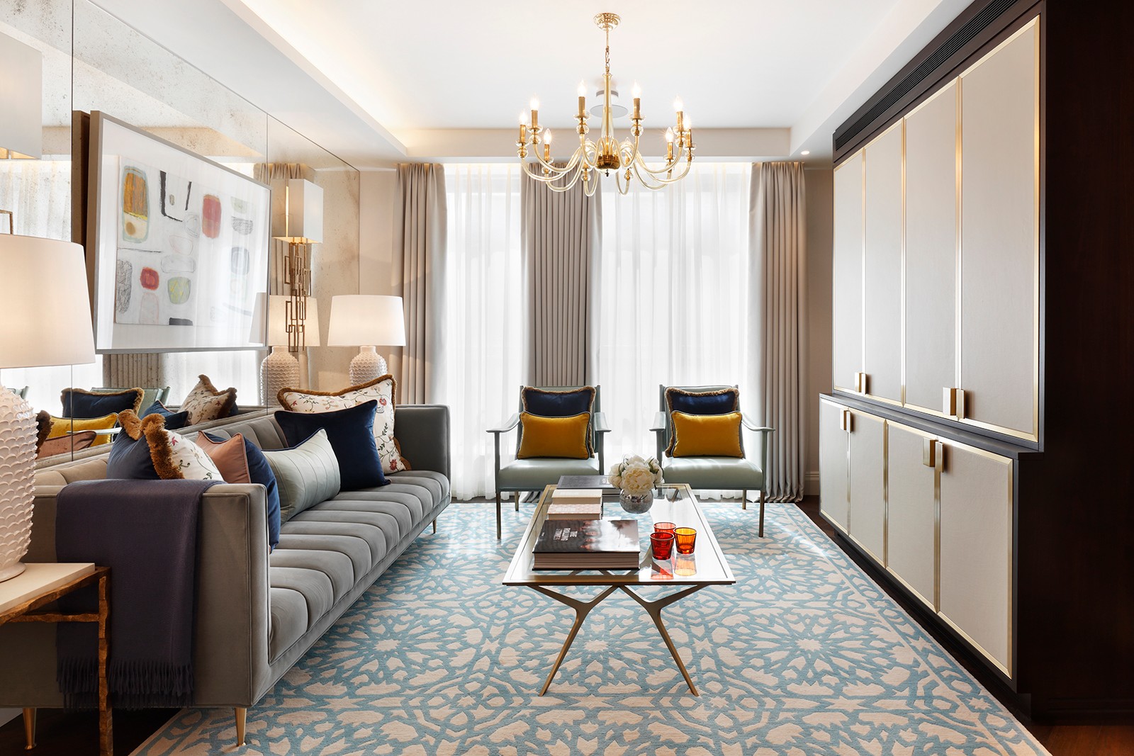 伦敦 St·James 区 Beau House 住宅样板房设计-9