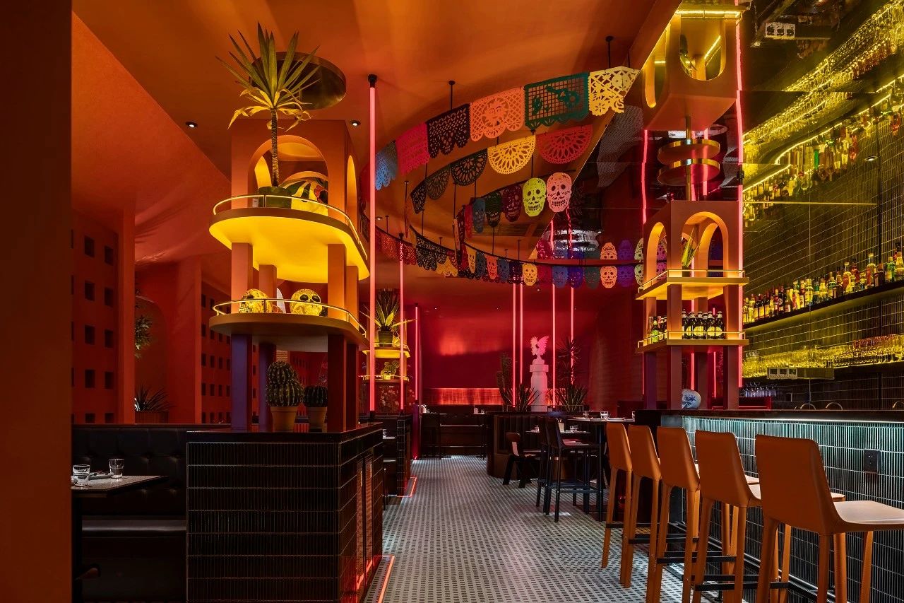 墨纪墨西哥餐厅设计丨中国天津丨北京佰第装饰工程设计有限公司-26