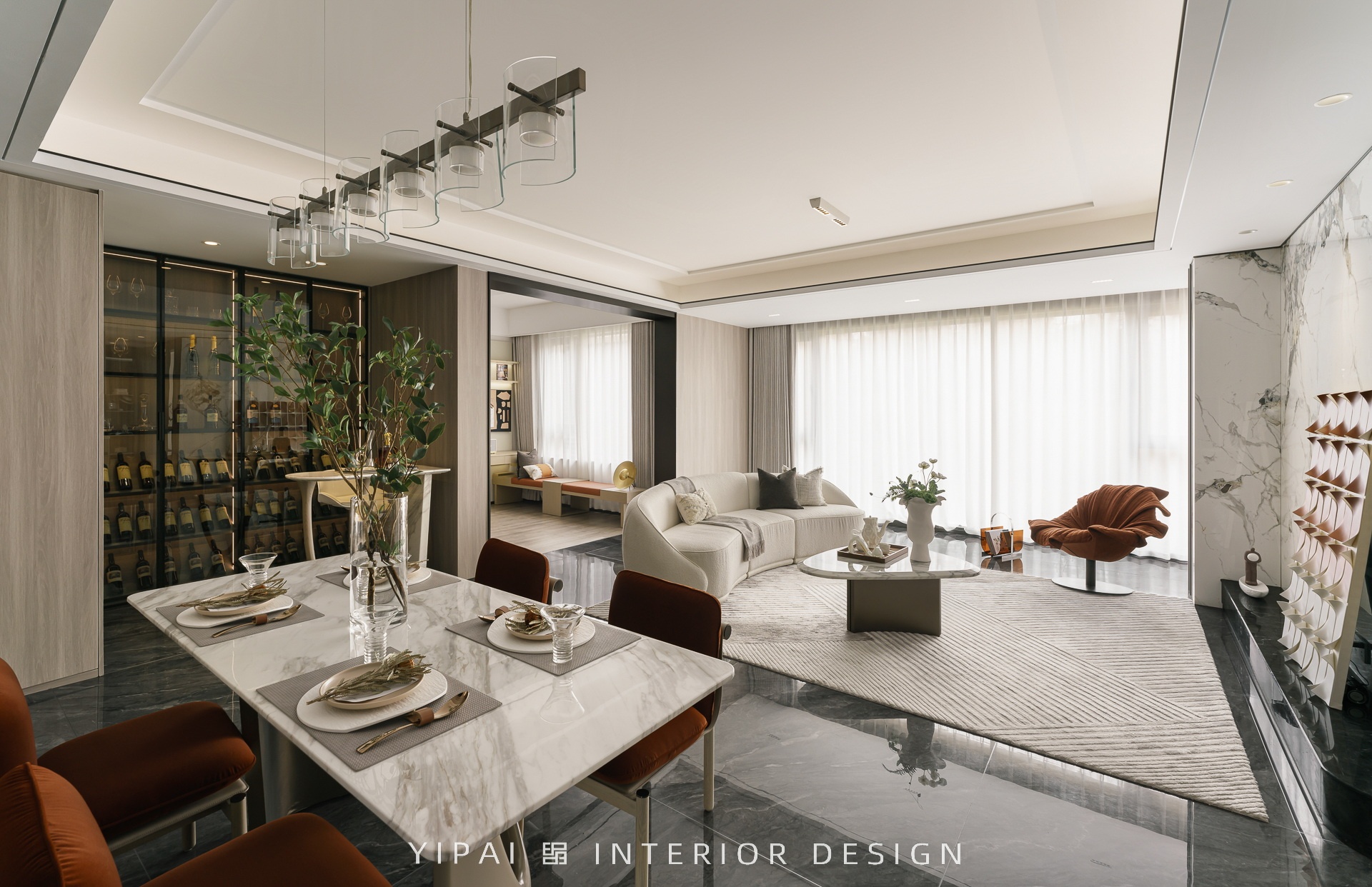 人居国贸·林语上城样板间软装设计丨中国成都丨深圳市伊派室内设计有限公司-12