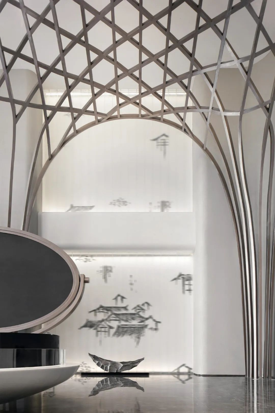 重庆世茂千厮门售楼处 | 山城文化与现代设计的完美融合-24