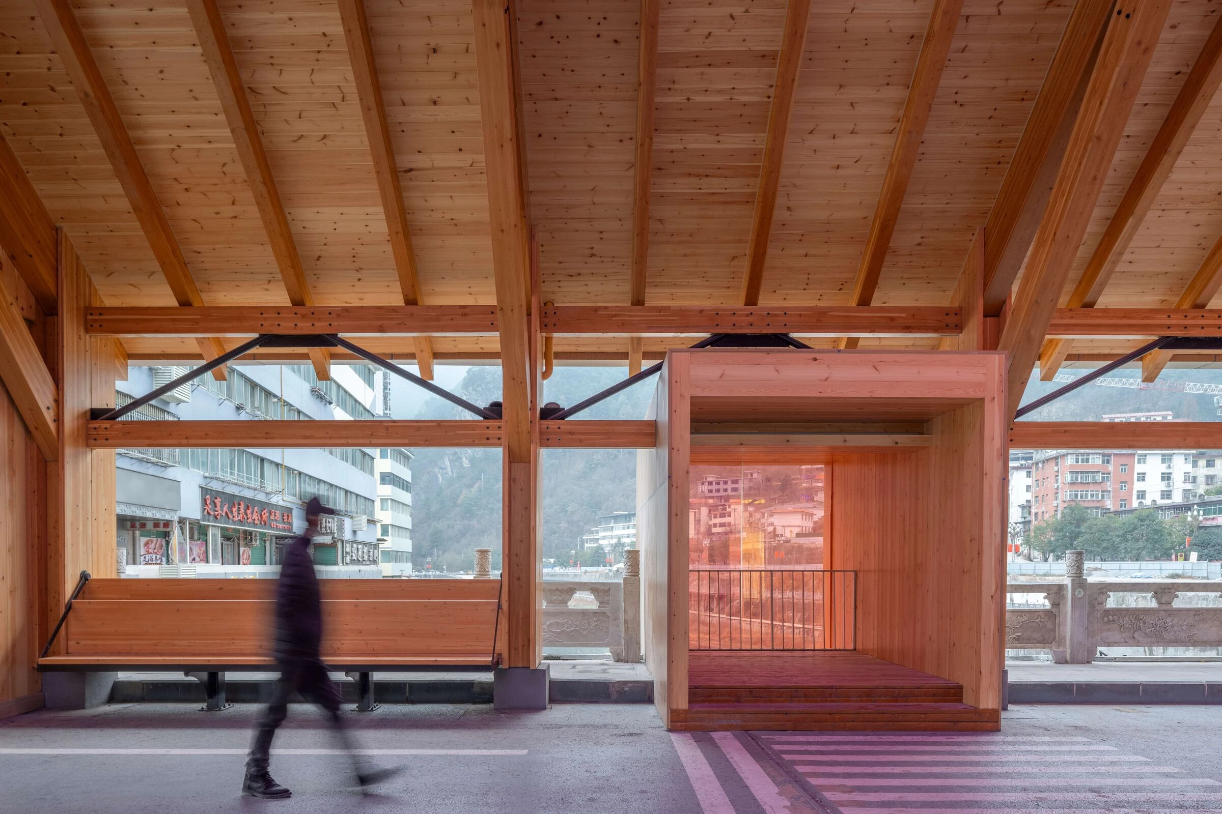 康县新廊桥丨中国陇南丨3andwich Design,何崴工作室-35