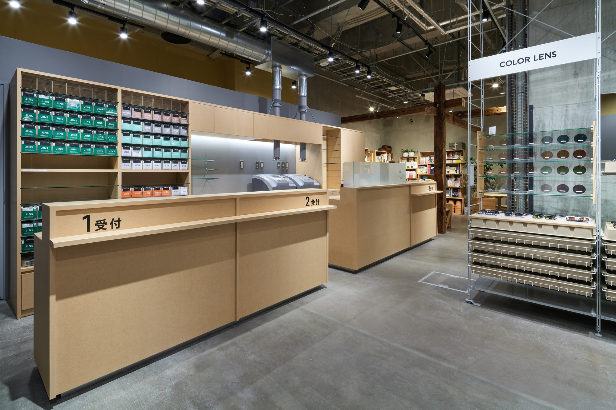 JINS 睛姿函馆店丨日本丨Schemata Architects + Jo Nagasaka-19