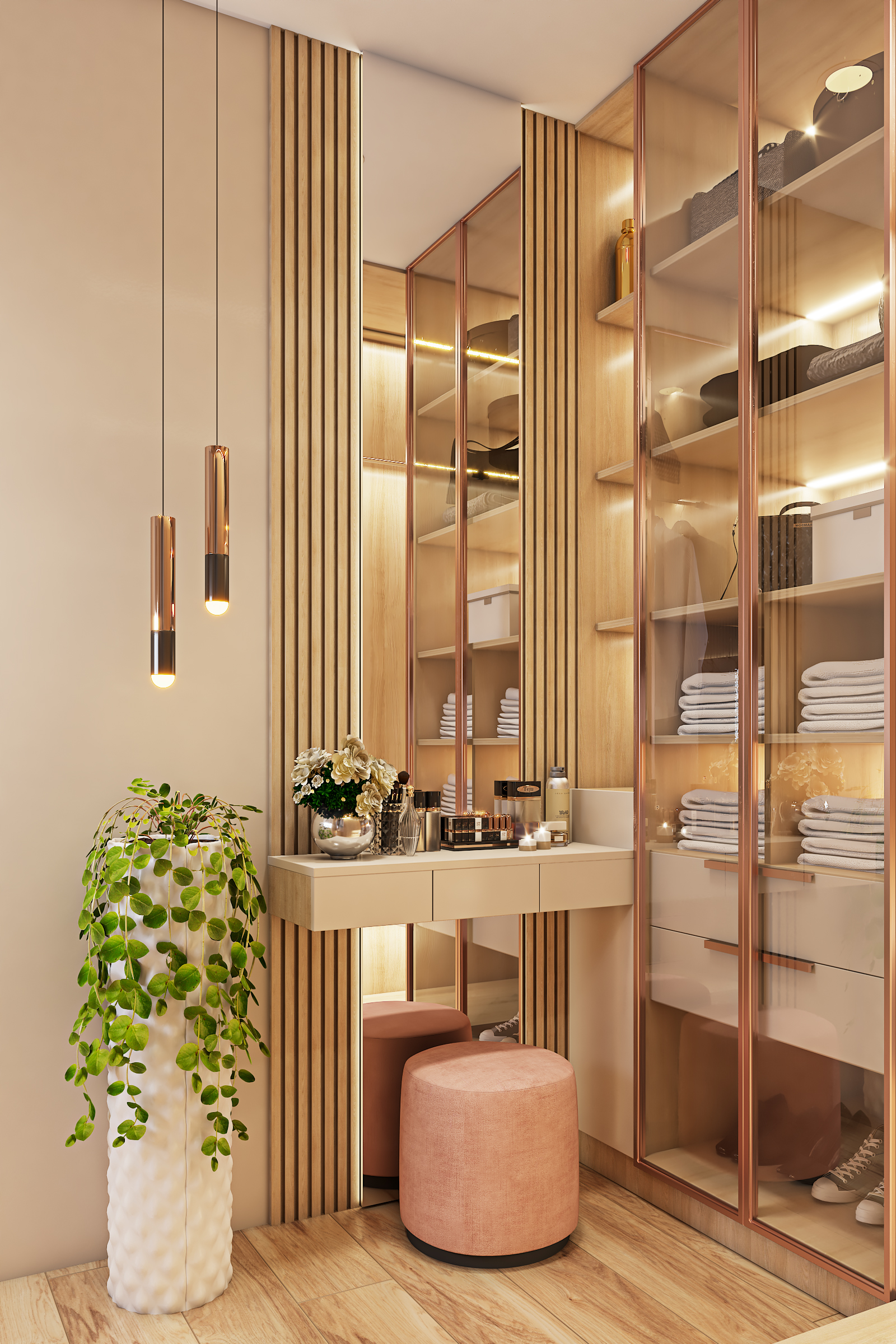 Bedroom peach colour-8