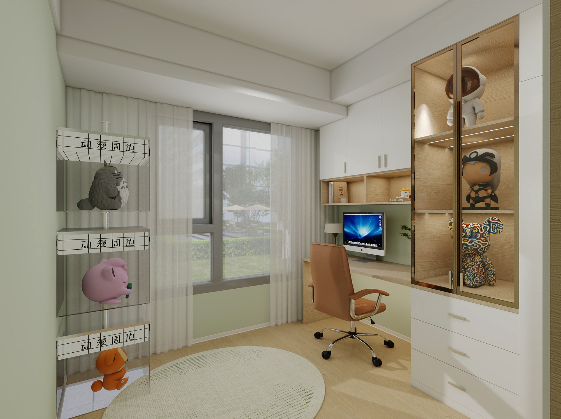 都会滨江118平米北欧奶油风-7