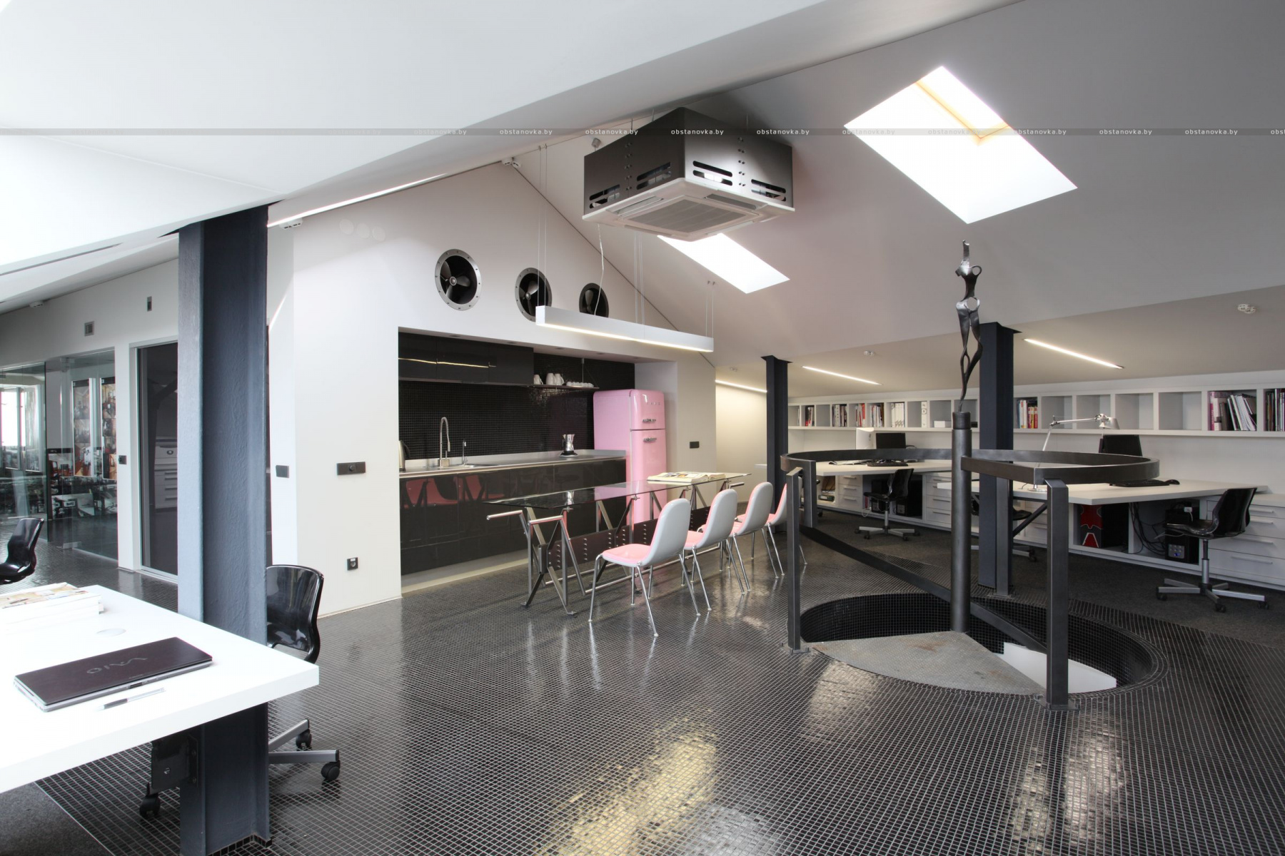 “Четвертый квартал”建筑工作室办公室室内设计丨白俄罗斯明斯克丨“Четвертый квартал”工作室四位创始人-16