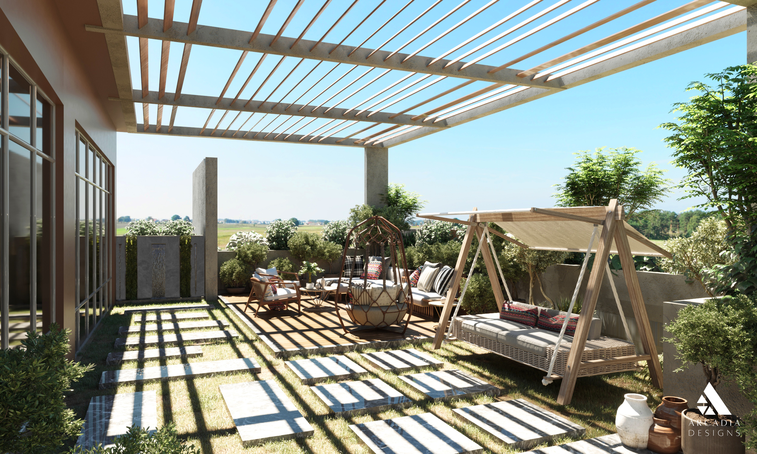 Roof Garden - ASEBE HOTEL-4