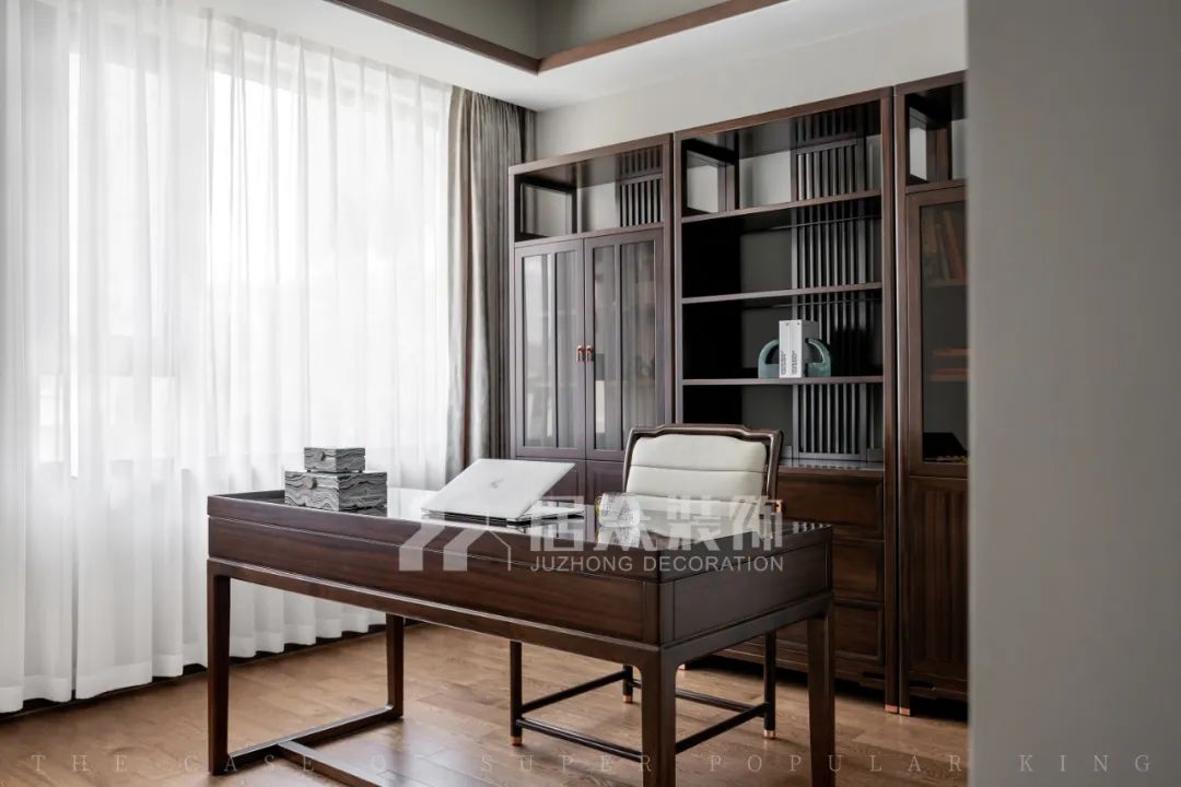 全案案例｜550㎡新中式别墅 重返雅致生活-70