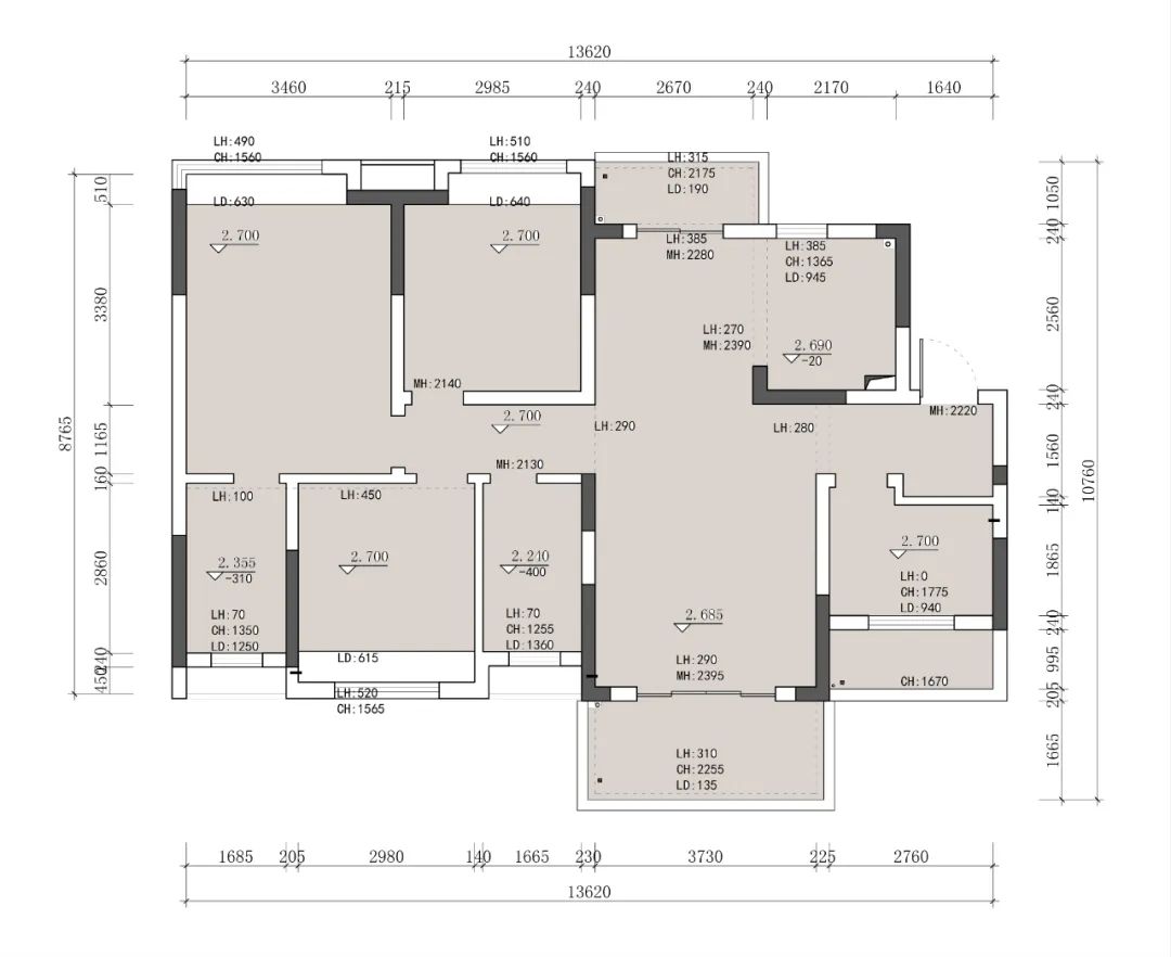125㎡开阔空间 · 一家三口私宅设计丨中国桂林丨高俊毅-12