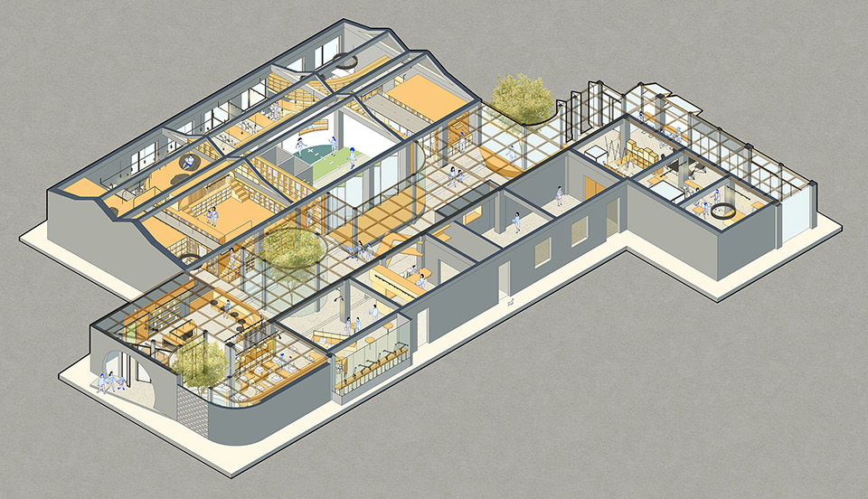 合院里的书店 & 全民畅读文化空间，北京 / hyperSity建筑设计事务所-10