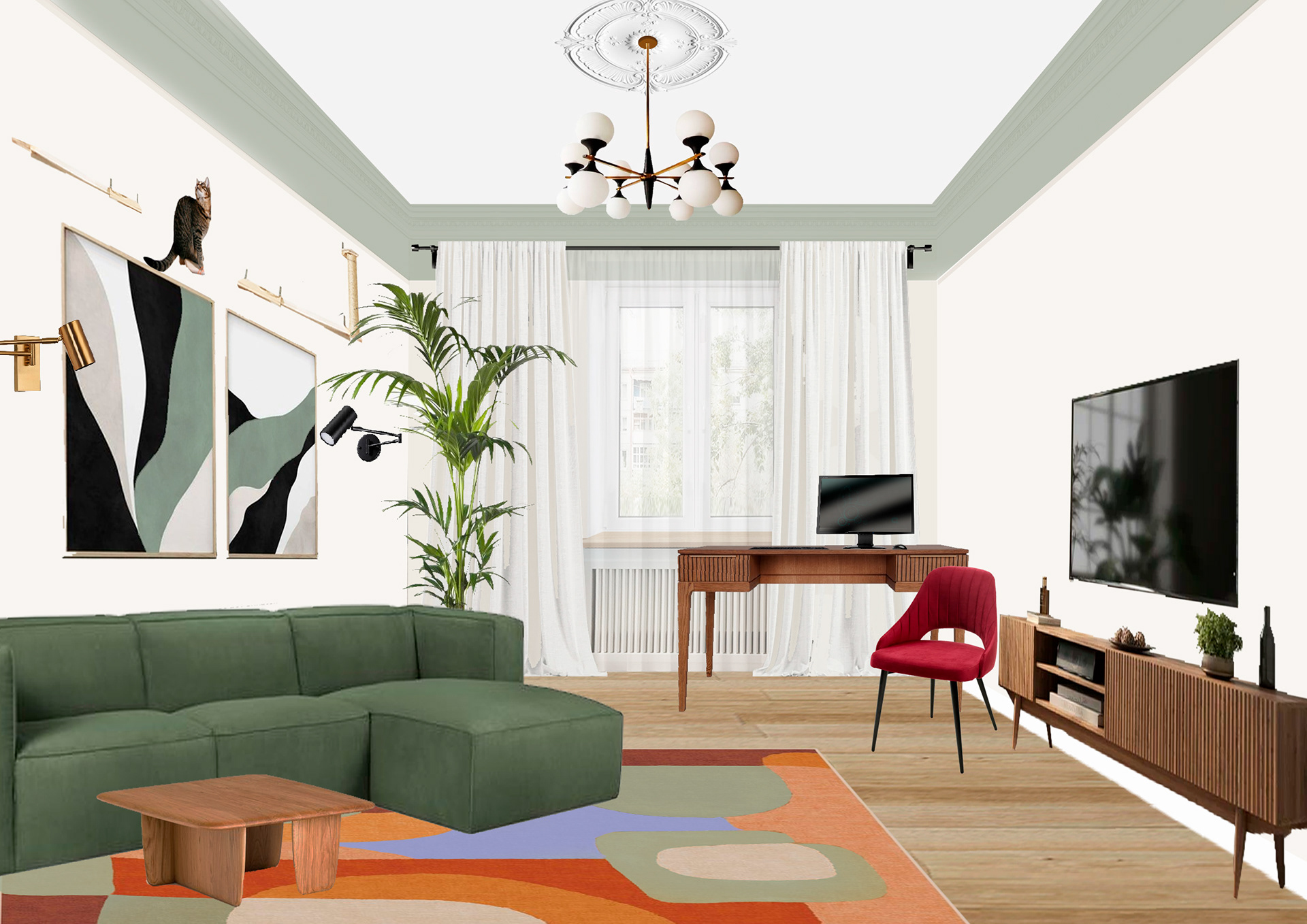 莫斯科2室公寓设计项目丨俄罗斯莫斯科-6