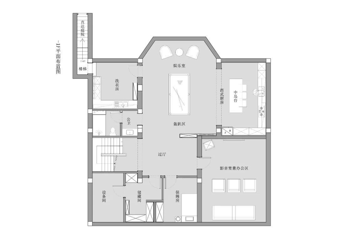 680m²别墅变形记丨中国上海丨上海陈尹周室内设计-78