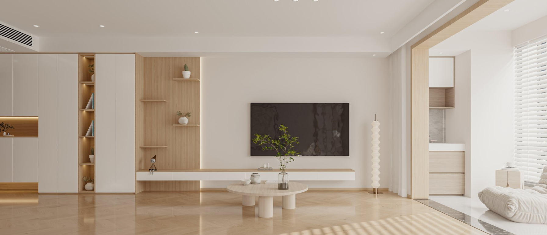 日系原木温馨设计-3