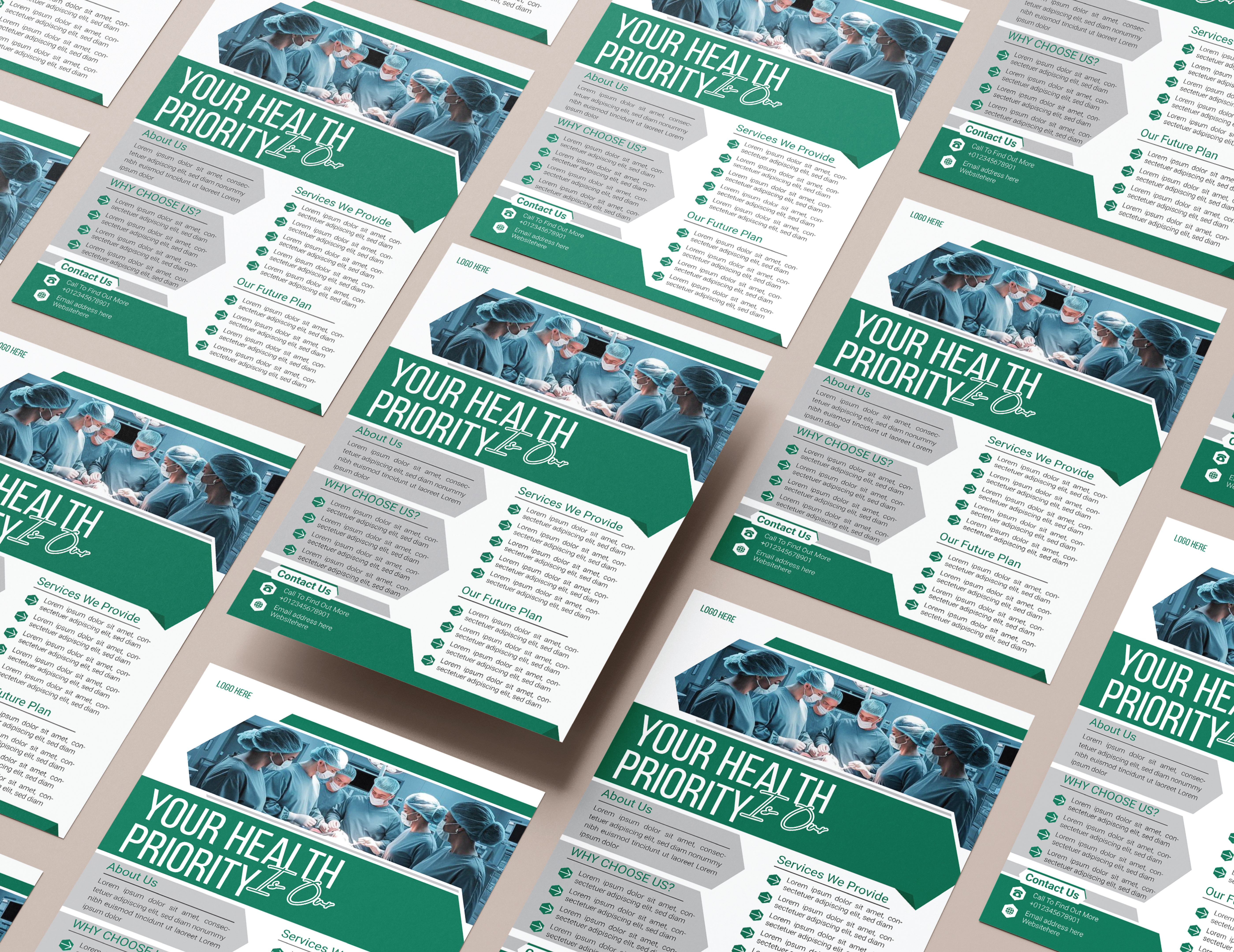 医疗传单设计-2